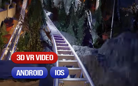 3D Roller Coaster Magic Adventure
